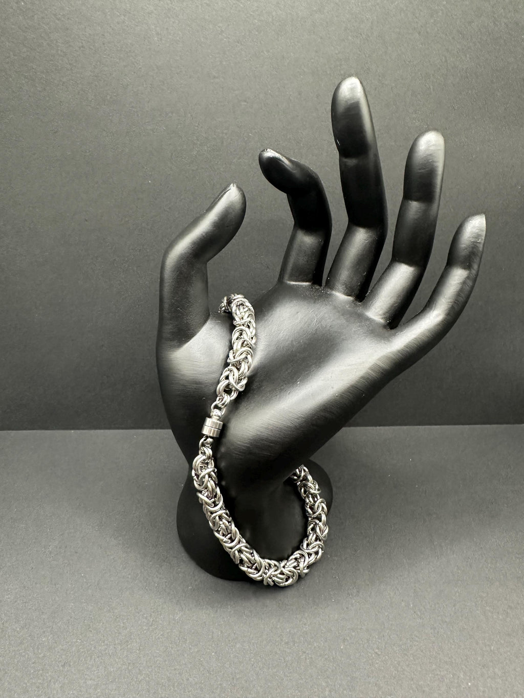 Byzantine Chainmaille Bracelet — Stainless Steel