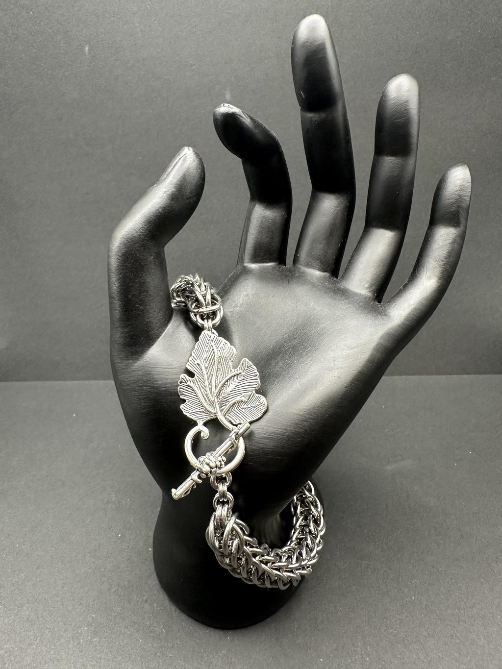 Large Persian 6-in-1 Chainmaille Bracelet – Stainless Steel – Handmade Statement Jewelry – Bold Fantasy Weave