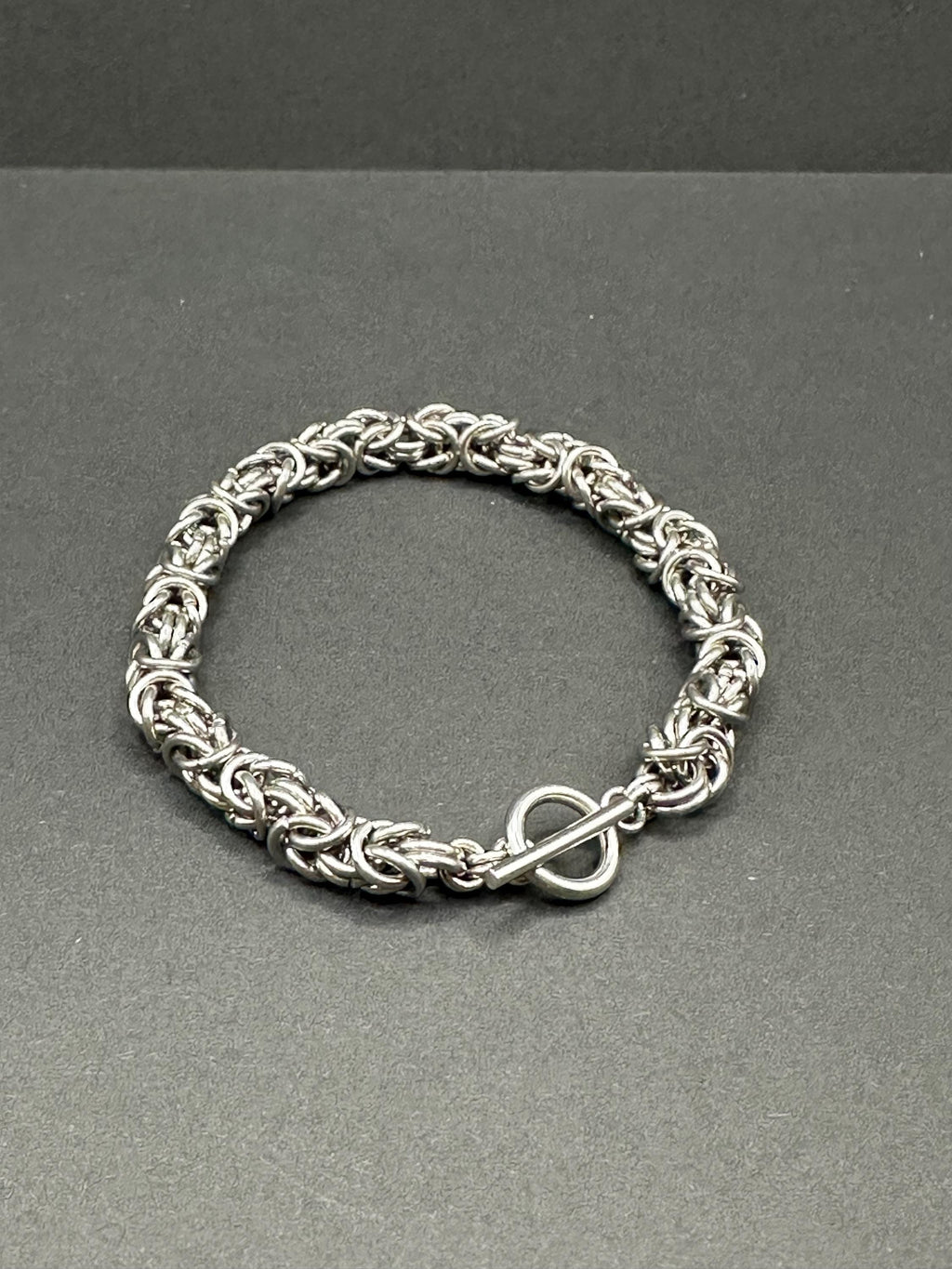 Byzantine Chainmaille Bracelet — Stainless Steel